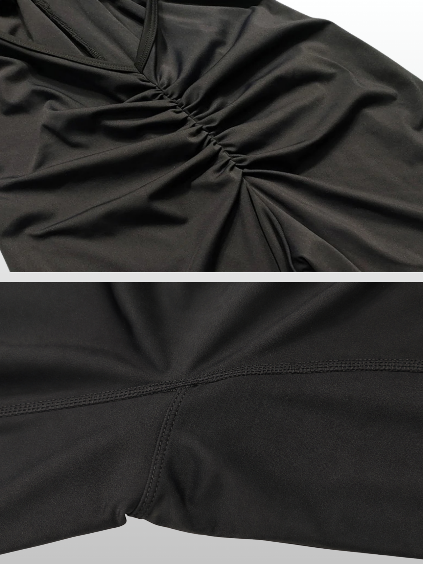 Jumpsuit Damen kurz, Racerback, figurformend, ärmellos
