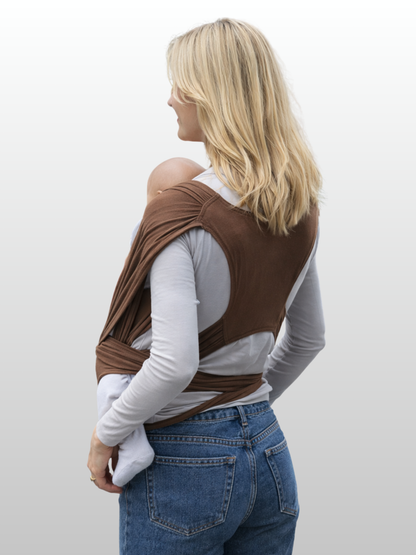 Babytragetuch für Neugeborene bis Kleinkind, ergonomisch