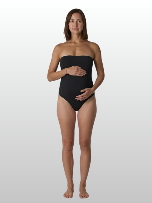 Trägerloser Thong Bodysuit, Nahtlos, Atmungsaktiv