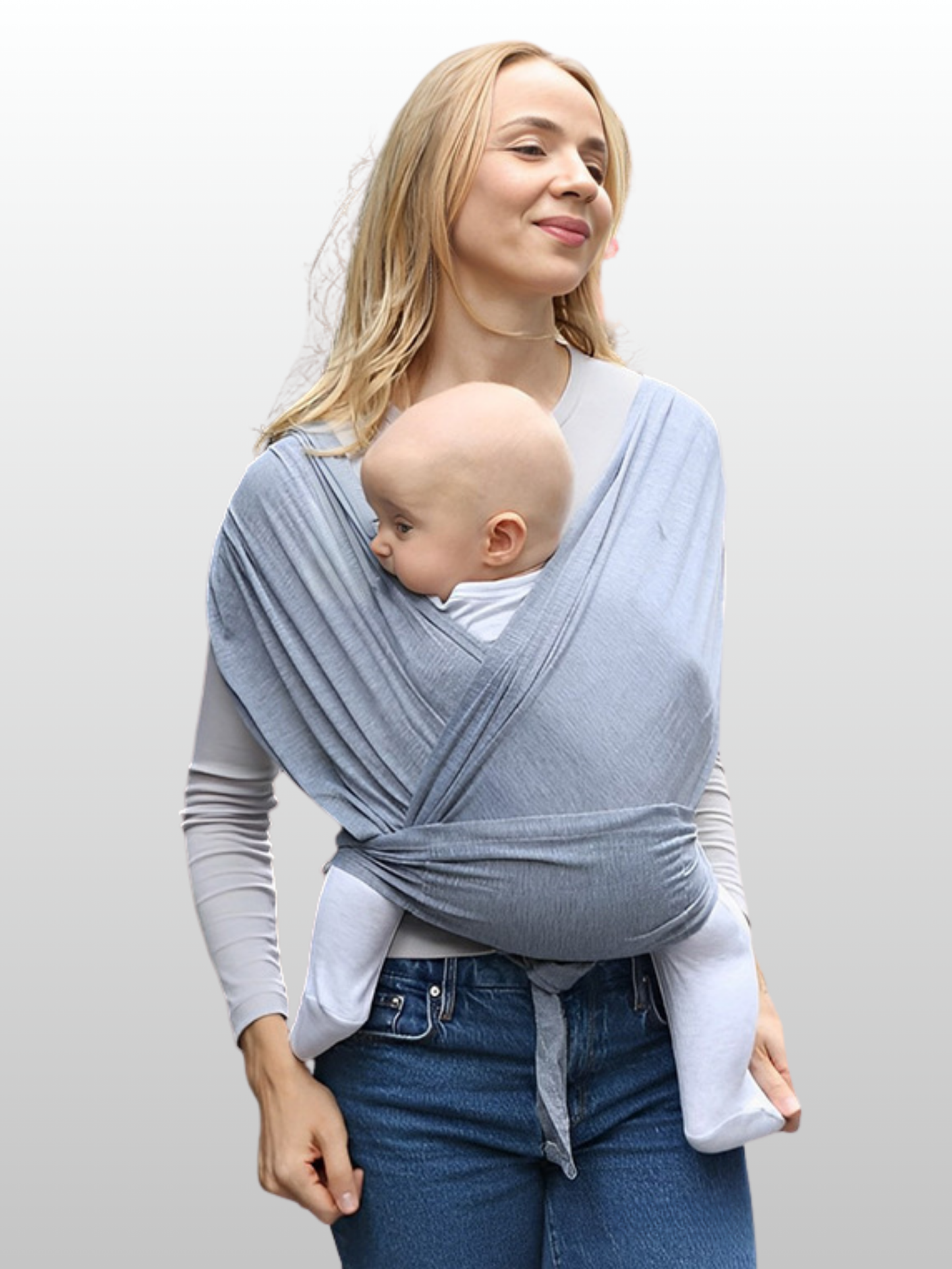Babytragetuch für Neugeborene bis Kleinkind, ergonomisch