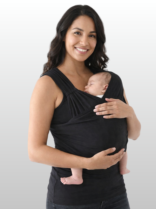 Skin-to-Skin-Bonding-Top, Neugeborenen-Tragefunktion, Freihändig, Stillfreundlich, Wickeldesign, Wochenbett, Känguru-Pflege