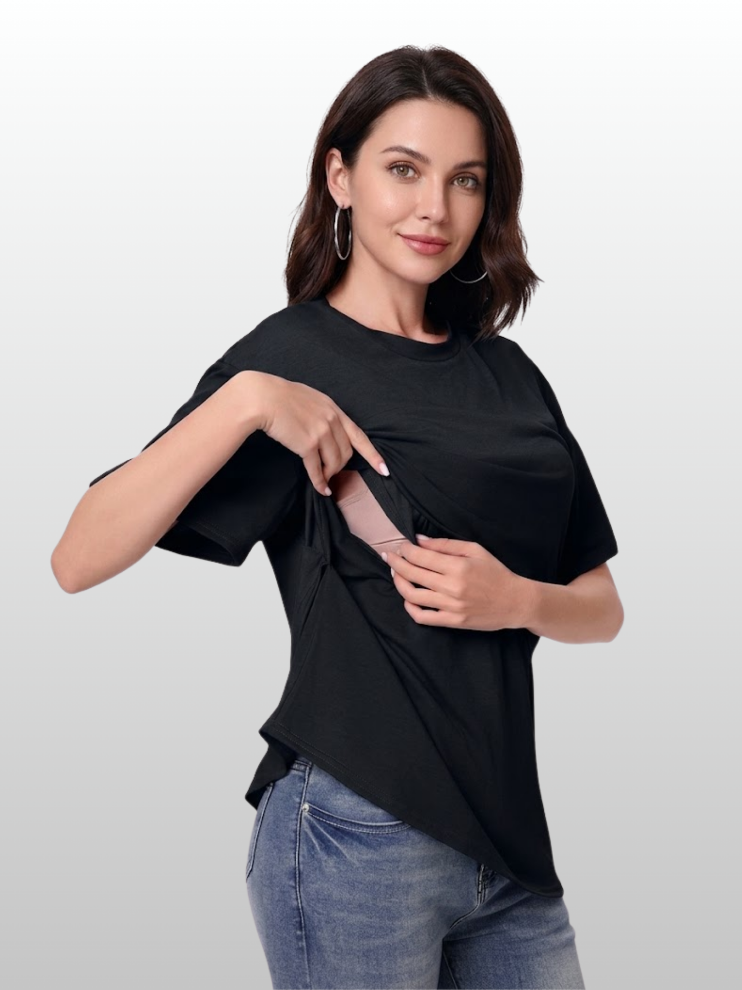 Umstandsmode, Umstands Shirt, Stillfreundlich, Schwangerschaft