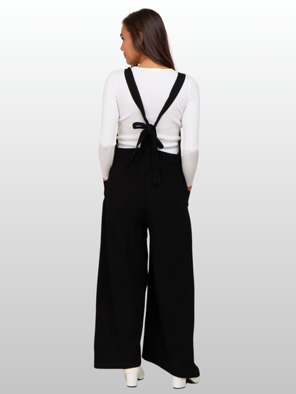 Umstandsmode, Umstands Overall mit weiten Beinen