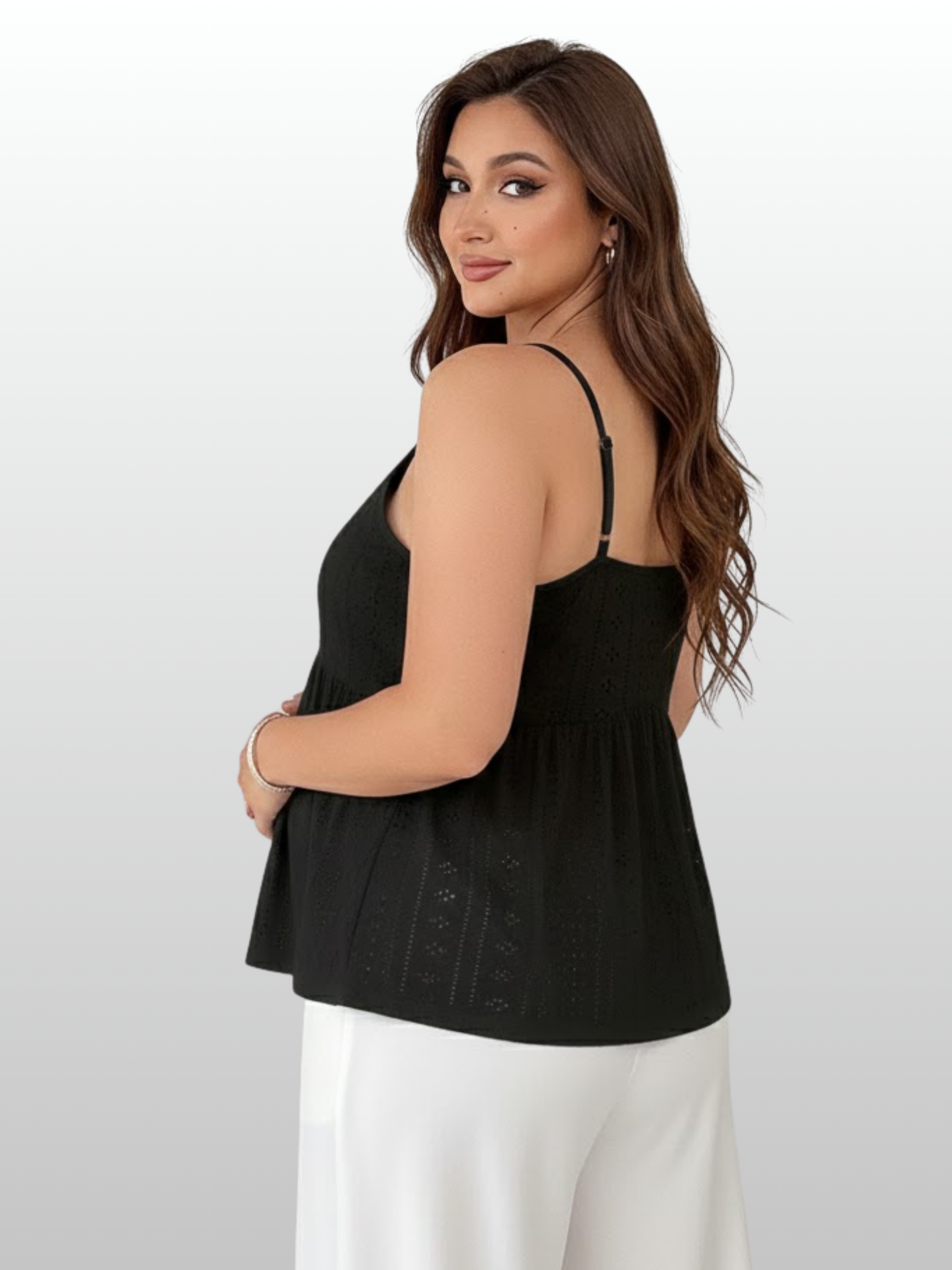 Umstandsmode, Umstands Top, Plus Size, Schwangerschaft, Stillfreundlich, Atmungsaktiv