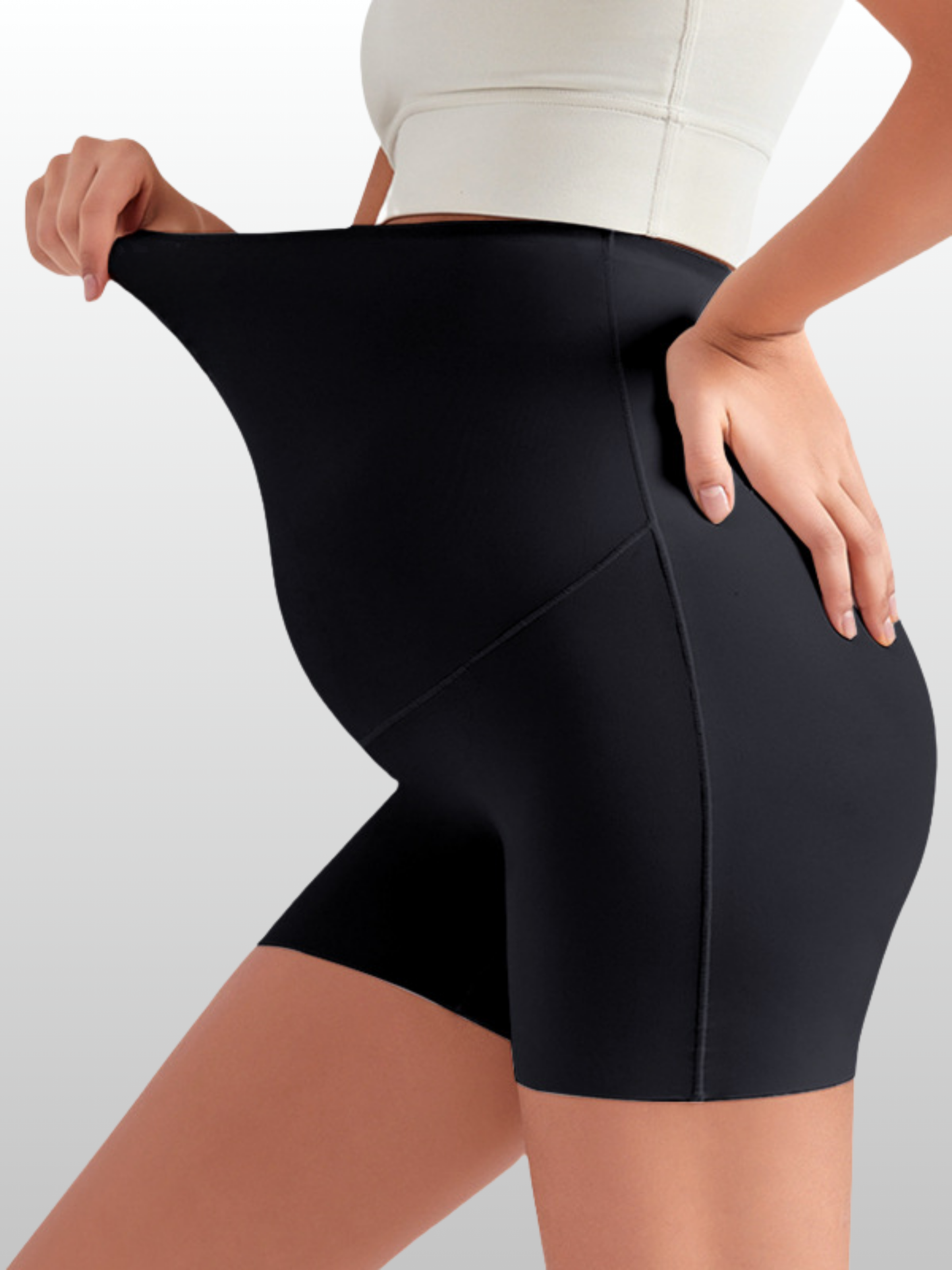 Umstandsshorts nahtlos, kühlend, unsichtbar unter Kleidern