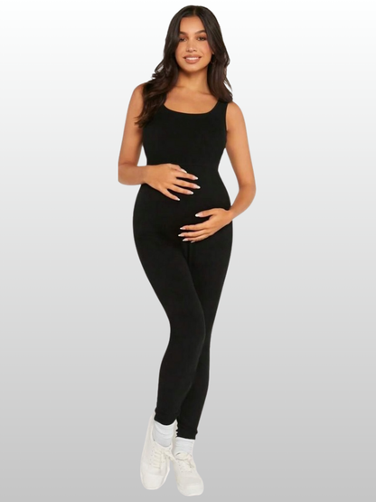 Umstandsmode, Umstands Jumpsuit, Figurbetont, Dehnbar