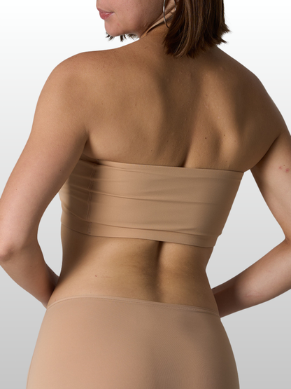 Bandeau BH, Trägerlos, Nahtlos, Ohne Bügel, Ohne Polster, Stretch, Unsichtbar, Sommer, Basic