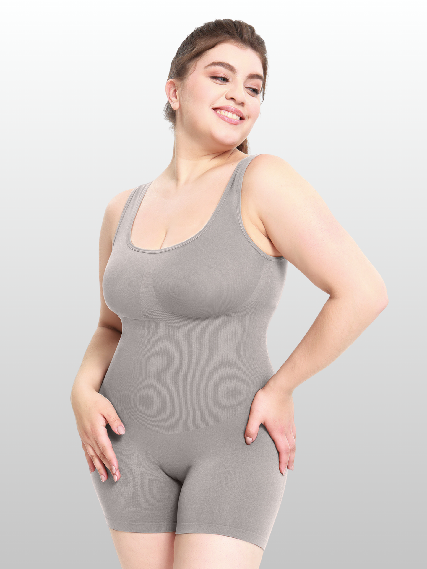 Shapewear Einteiler nahtlos mit Ganzkörper-Kompression