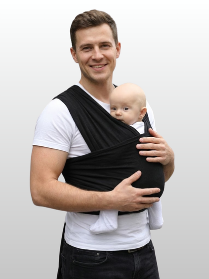 Babytragetuch für Neugeborene bis Kleinkind, ergonomisch