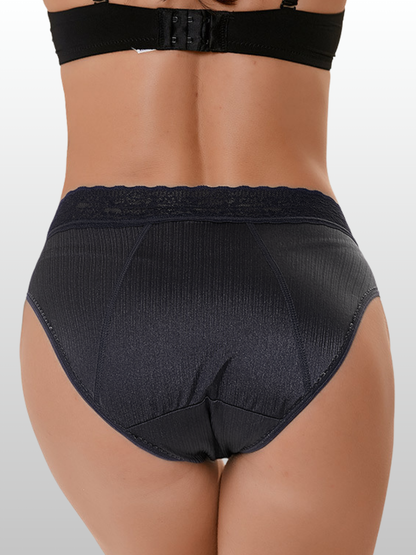 Periodenunterwäsche, 4-Schicht, Auslaufsicher, Nylon Atmungsaktiv