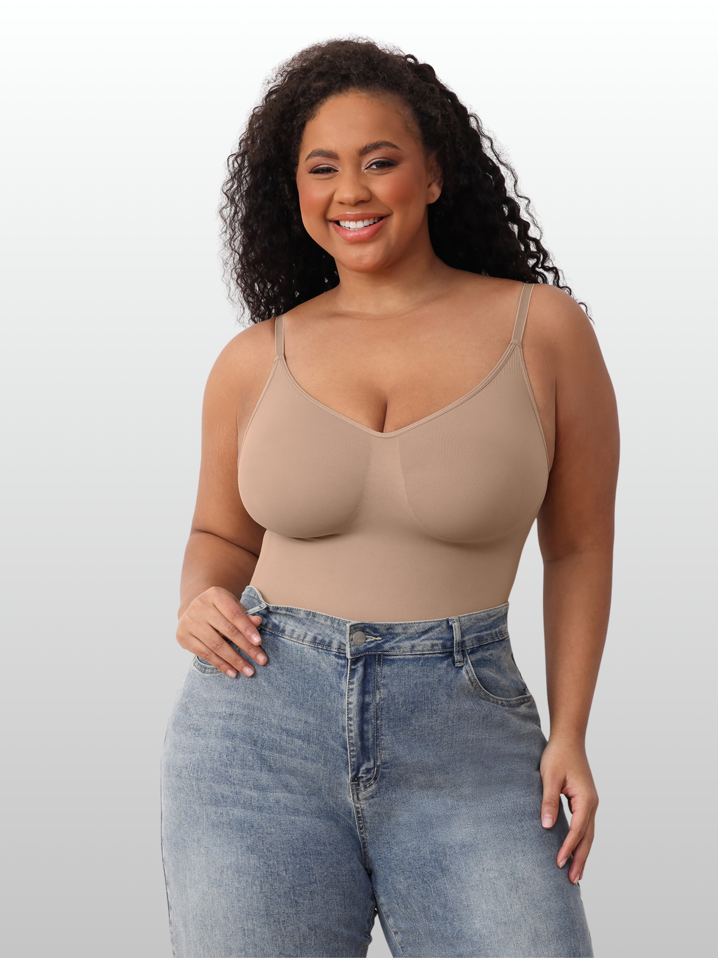 Shapewear Body mit Bauchweg-Effekt & Po-Lifting, Träger verstellbar