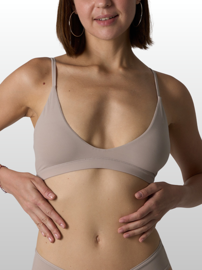 Bralette ohne Bügel, nahtlos, für Schlaf & Alltag