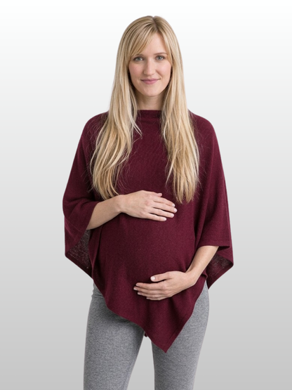 Stilltuch, 6-in-1 Multifunktion, Dehnbar & Atmungsaktiv, Stillponcho, Babyschale Bezug, Reise