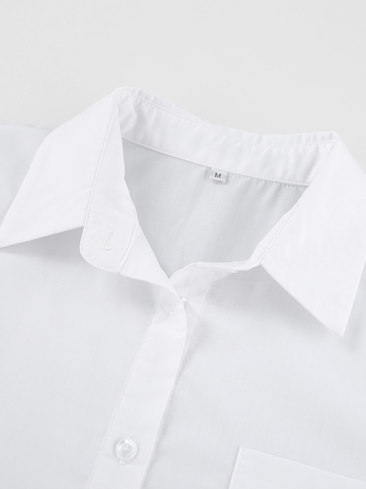 Umstandshemd oversize mit durchgehender Knopfleiste und langen Manschetten