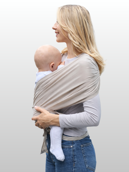 Babytragetuch für Neugeborene bis Kleinkind, ergonomisch