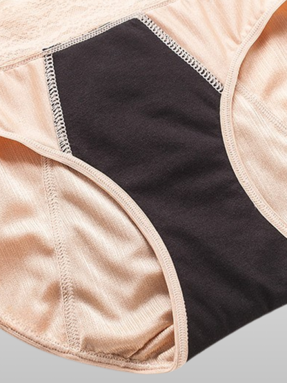 Periodenunterwäsche, 4-Schicht, Auslaufsicher, Nylon Atmungsaktiv