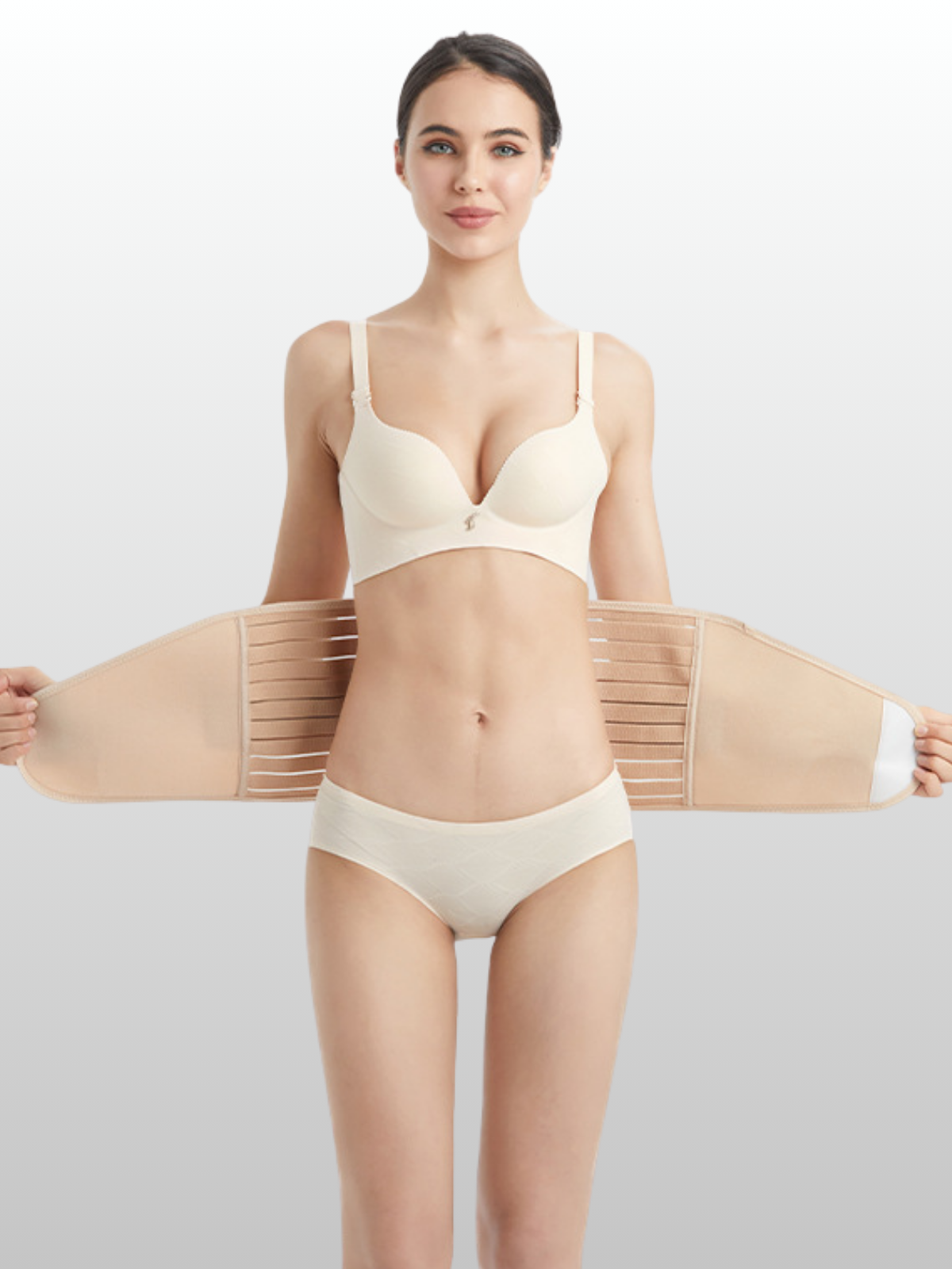 Bauchband, Atmungsaktiv, Verstellbar, Sanfte Kompression, Rückbildungs-Binder, Postpartum