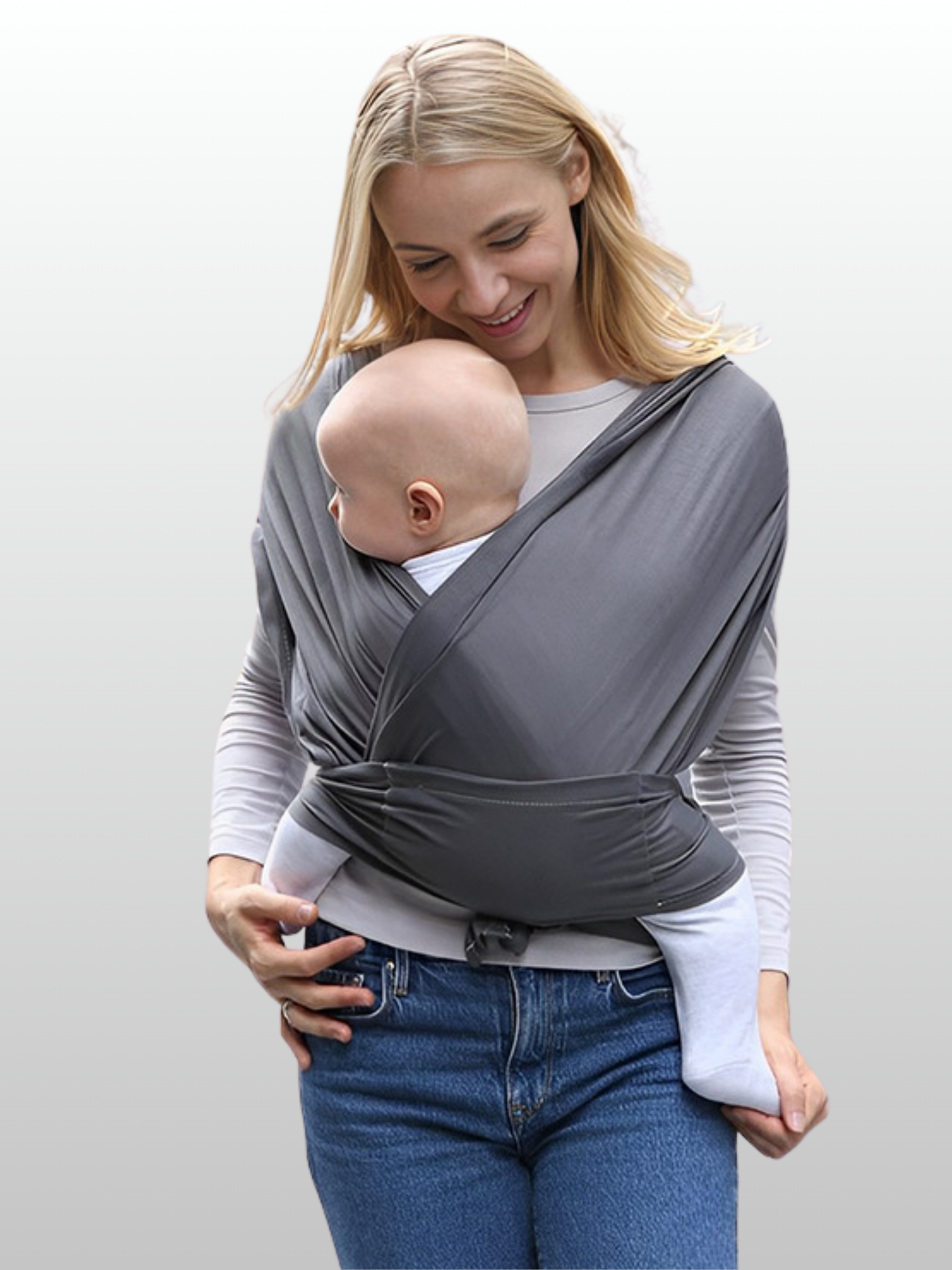 Babytragetuch für Neugeborene bis Kleinkind, ergonomisch