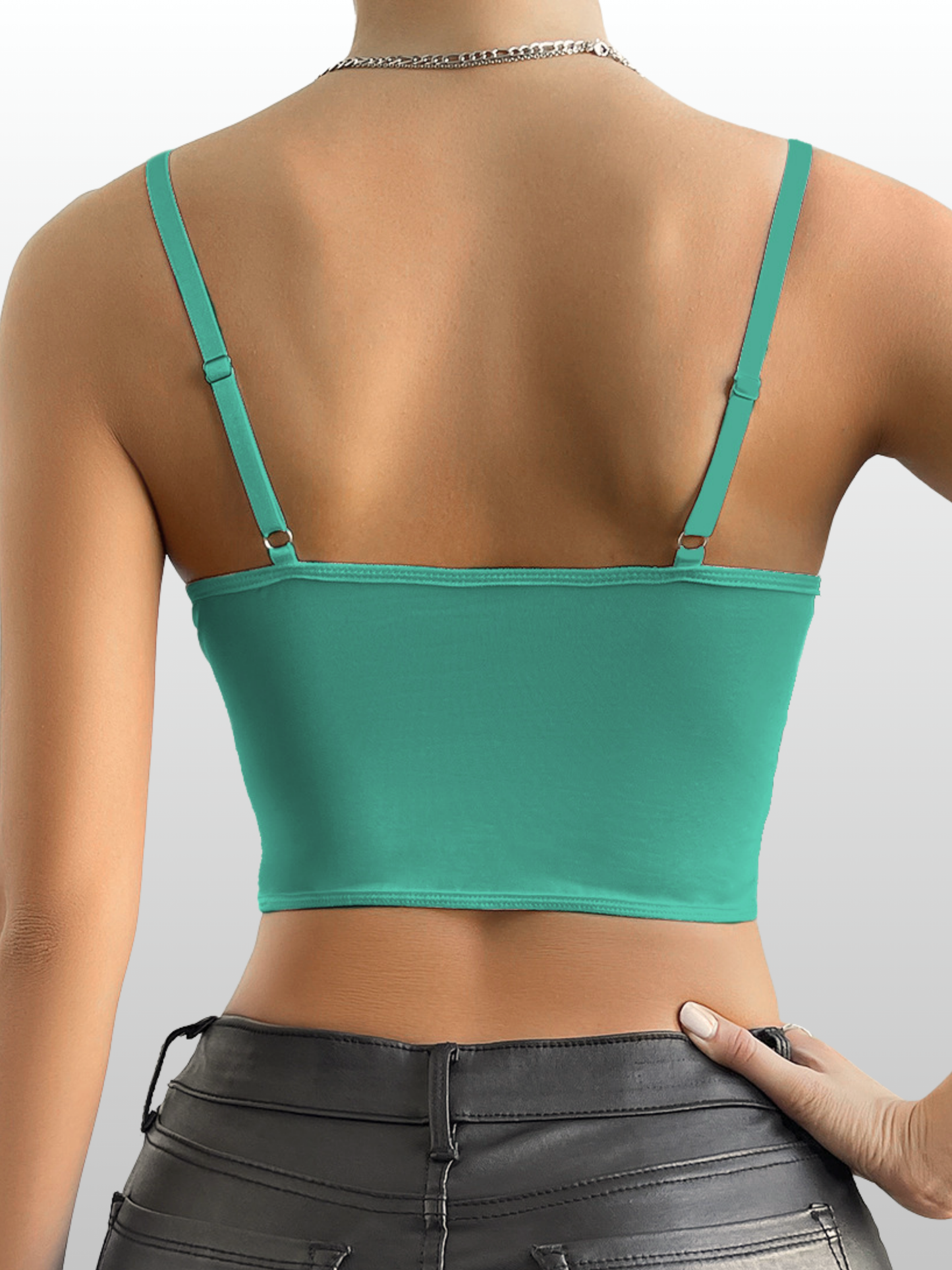 Korsett Top, Spitze Mesh, Steel Boning, Push-Up Bügel, Bauchfrei, Verstellbare Träger, Ausgehen & Events