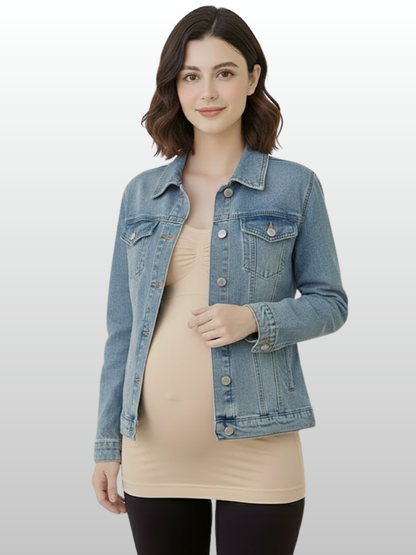 Umstandsmode, Umstands Stilltop, Dehnbar, Atmungsaktiv