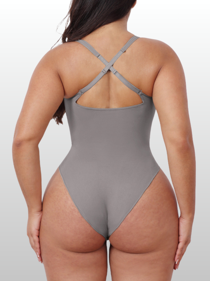 Shapewear Body mit Reißverschluss vorn, Taillen-Formung