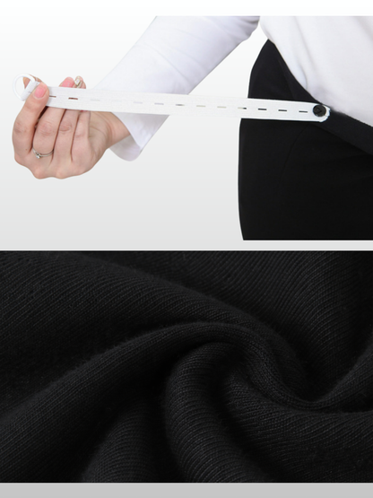 Umstandsleggings, Plus Size, Hoher Bund, Ultra-Stretch, Baumwolle, Verstellbar, Alle Trimester