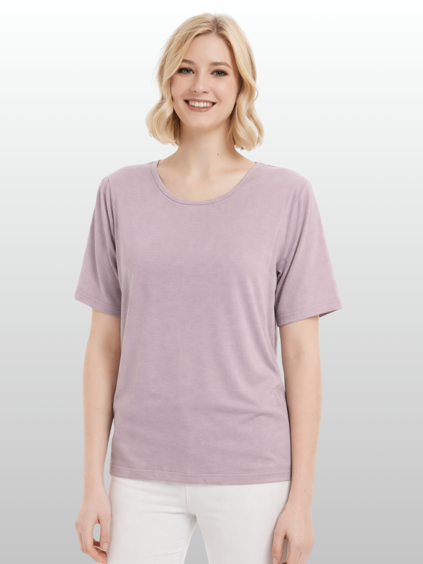 Still-T-Shirt, Versteckter Stillzugang, Weich, Atmungsaktiv, Alltagskleidung, Diskret