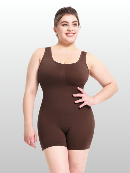Shapewear Einteiler nahtlos mit Ganzkörper-Kompression