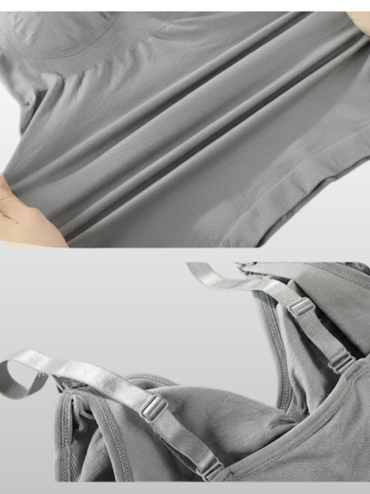 Umstandsmode, Umstands Stilltop, Dehnbar, Atmungsaktiv