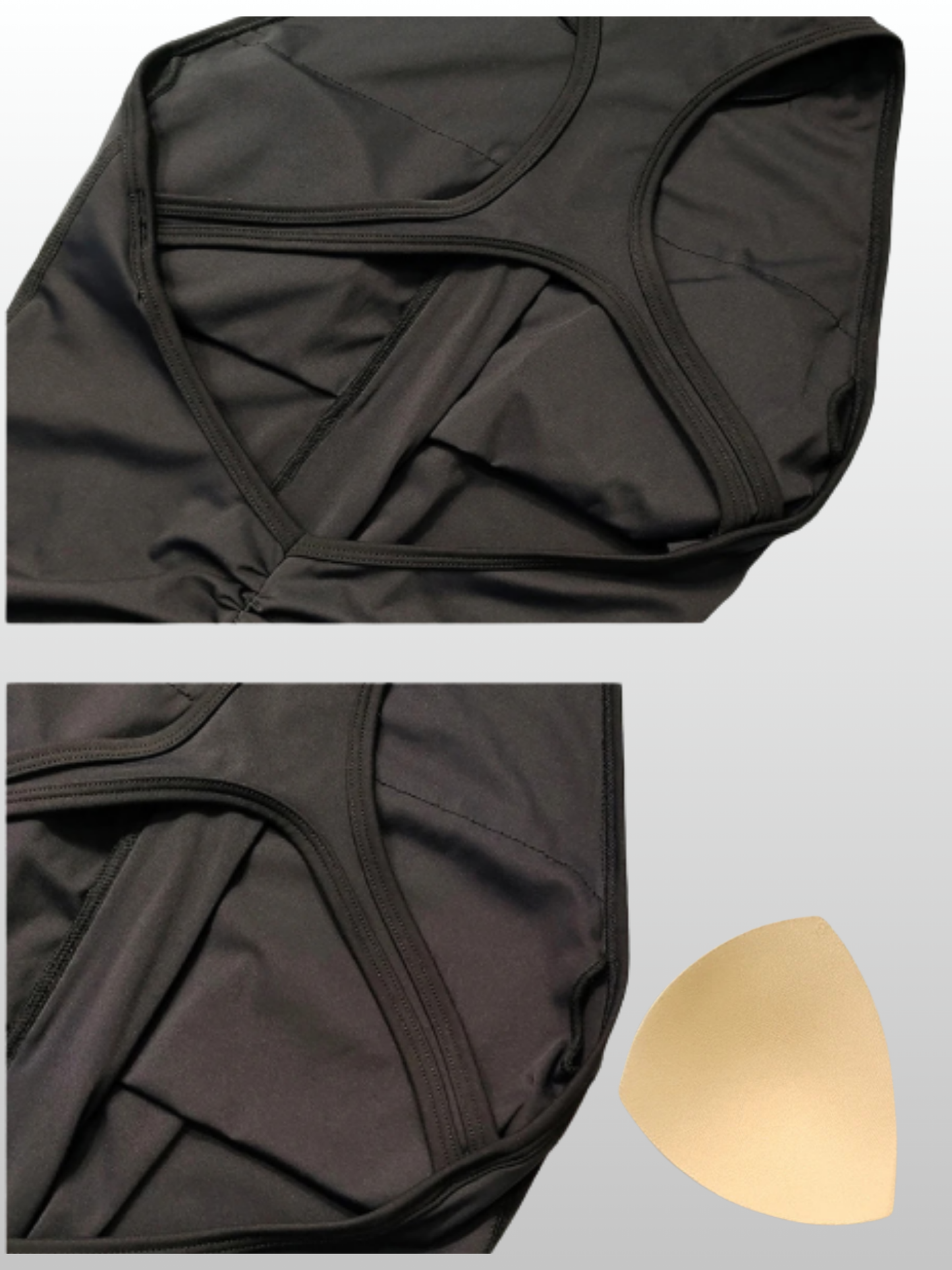 Jumpsuit Damen kurz, Racerback, figurformend, ärmellos