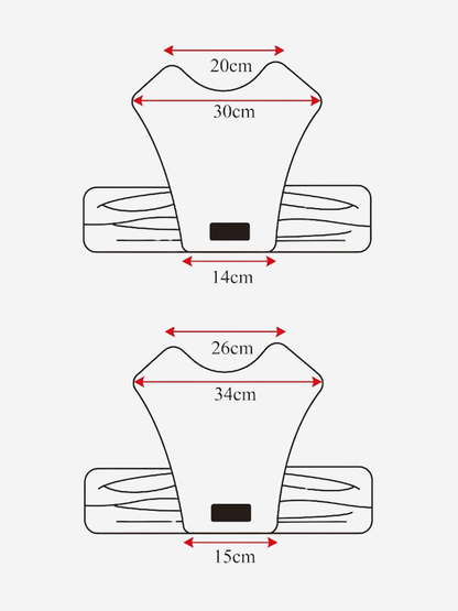 Babytragetuch für Neugeborene bis Kleinkind, ergonomisch