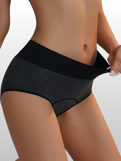 Periodenunterwäsche High-Waist für starke Tage, Overnight-Schutz