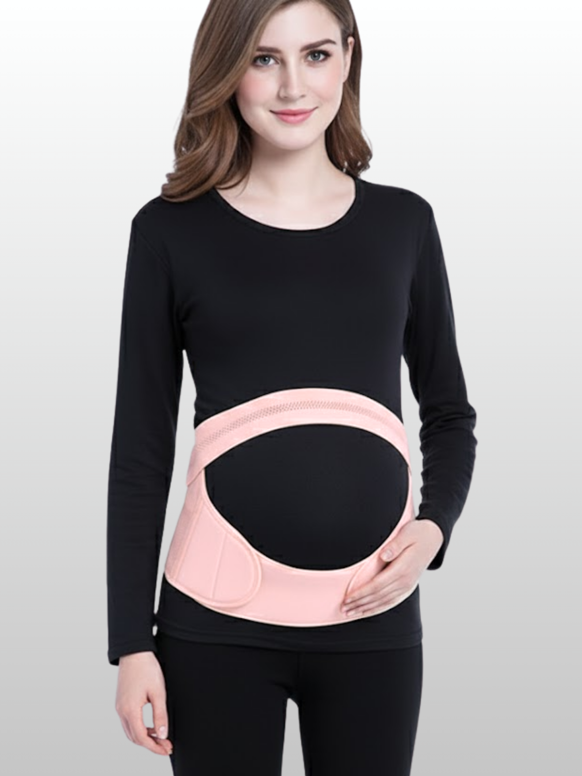 Schwangerschafts Stützgürtel, Bauchband 3-in-1, Verstellbar, Kompression, Atmungsaktiv