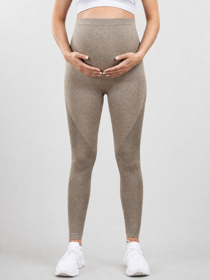 Leggings für die Schwangerschaft mit Über-Bauch-Panel für Sport und Yoga