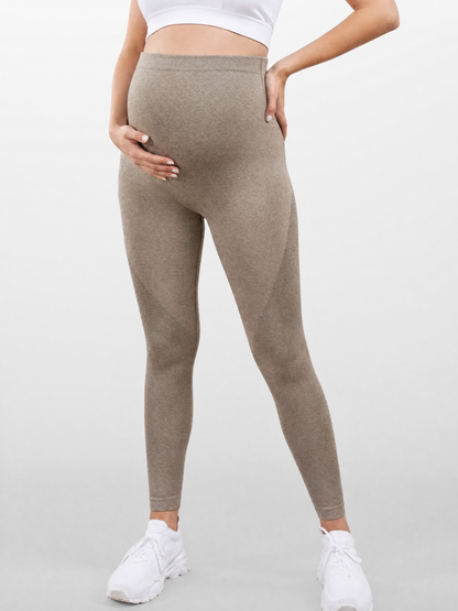 Leggings für die Schwangerschaft mit Über-Bauch-Panel für Sport und Yoga