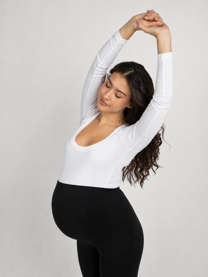 Schwangerschaftsleggings mit Bauchstütze – Shape & Support™