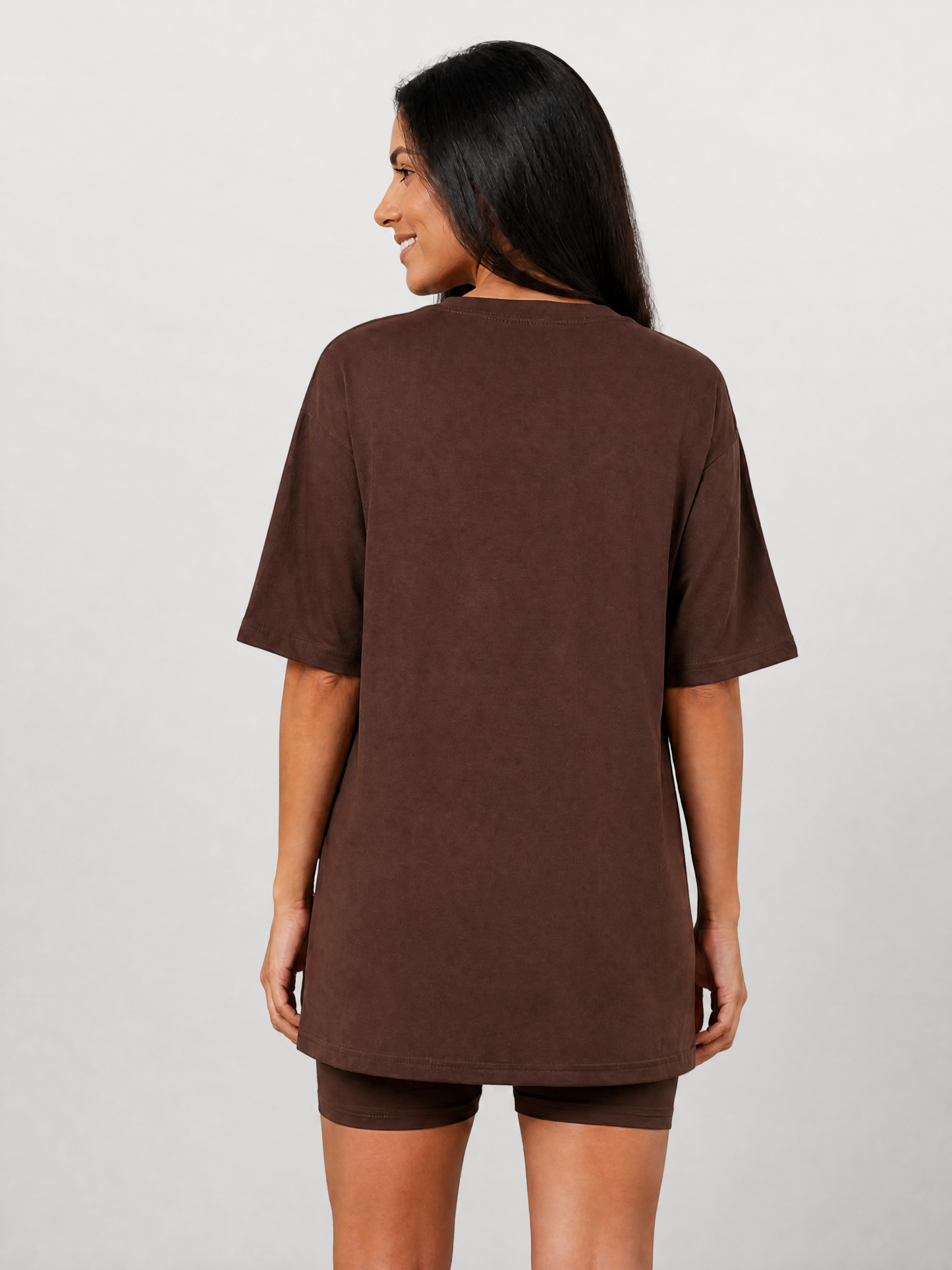 Umstands-Set: Oversized-Top & Radlerhose, Lounge