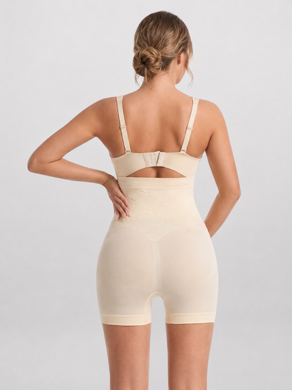 Umstands-Stützshorts nahtlos mit Kompression & Bauchstütze