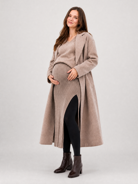 Strumpfhose Thermo für die Schwangerschaft mit Fleece-Futter