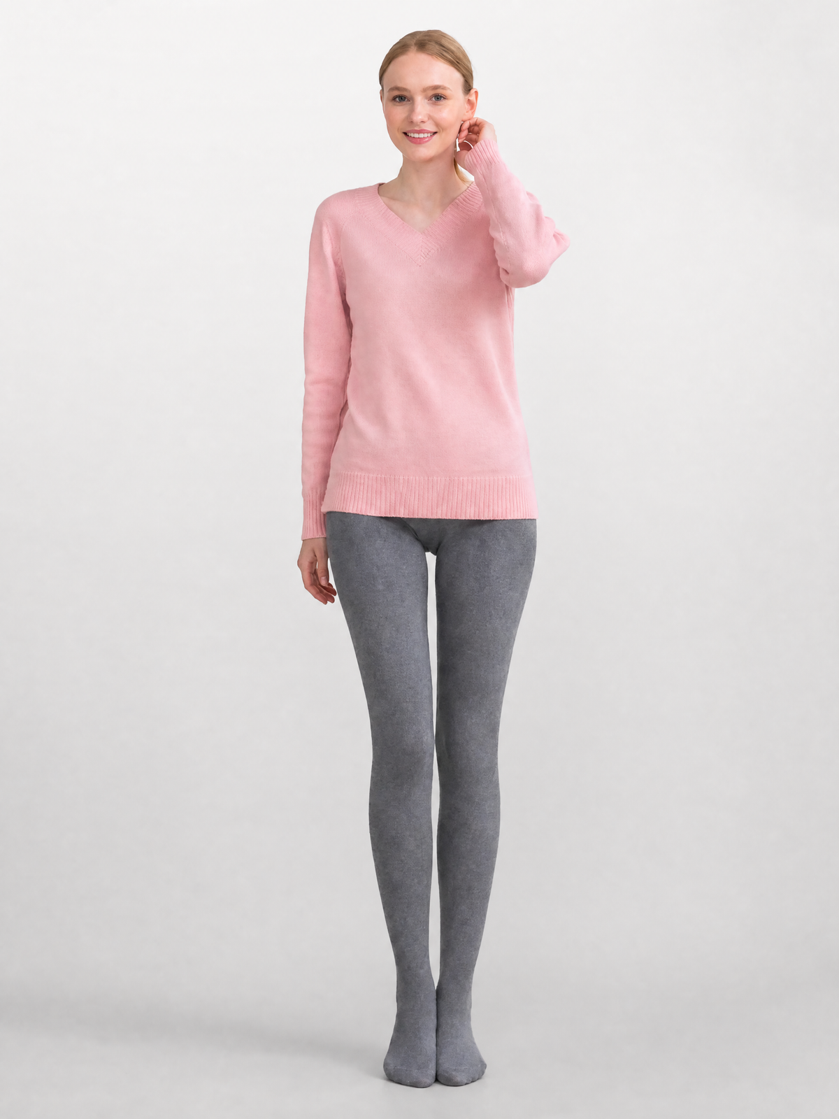 Strumpfhose Thermo für die Schwangerschaft mit Fleece-Futter